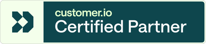 Customer.io Certified Partner Badge